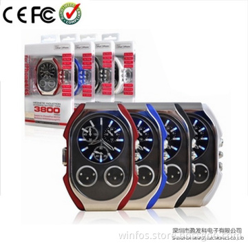 Megnetic Induction Charging Battery Pack 3800mAh for iPhone/Smartohone (black/white/red/blue)